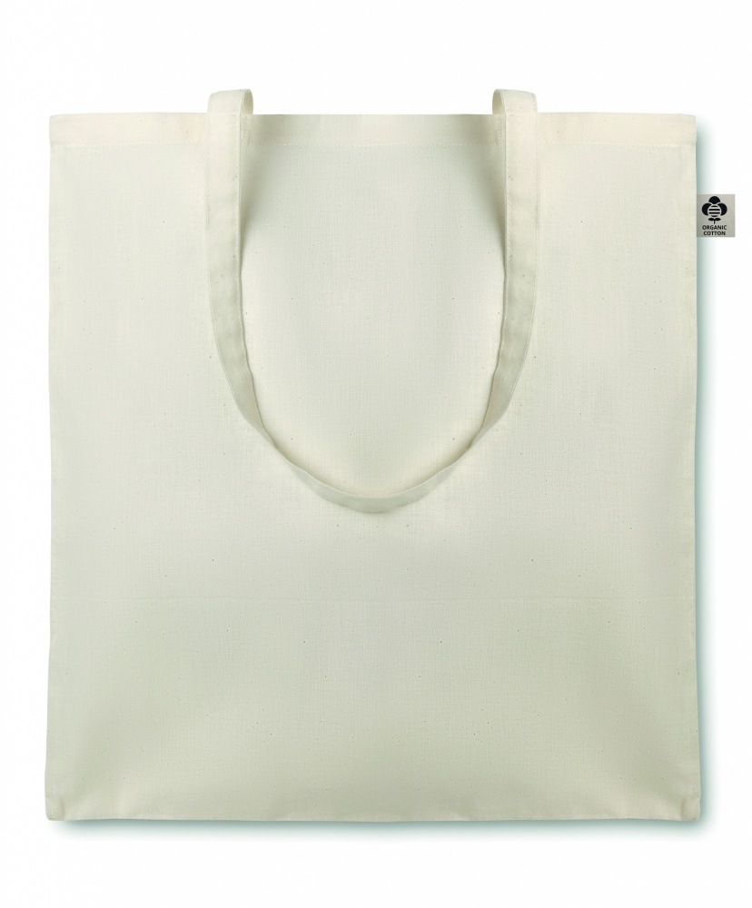 Logotrade promotional item image of: 105gr/m² organic cotton bag