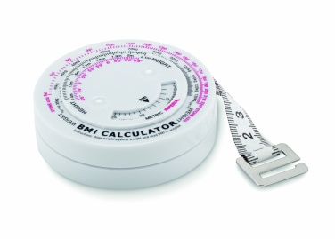 Logo trade promotional products image of: BMI measuring tape