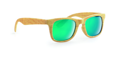 Logotrade promotional item image of: Wooden look sunglasses MAARDU