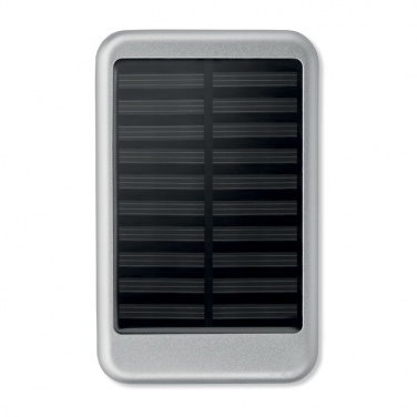 Logo trade promotional items picture of: 4000 mAH solar powerbank