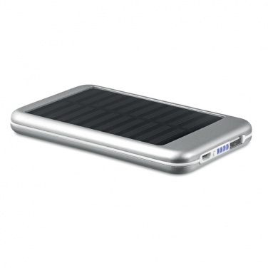 Logo trade promotional items image of: 4000 mAH solar powerbank