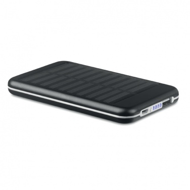 Logo trade promotional giveaway photo of: 4000 mAH solar powerbank