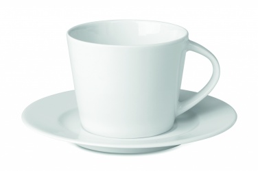 Logotrade advertising product image of: Cappuccino cup and saucer