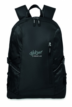 Logo trade promotional items picture of: Polyester laptop backpack