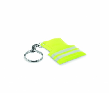 Logotrade advertising products photo of: Key ring with reflecting vest Jekabpils