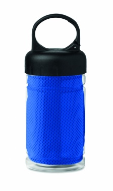 Logo trade advertising products picture of: Cooling towel in PET bottle