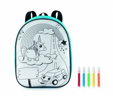 Logo trade corporate gift photo of: Backpack with 5 markers