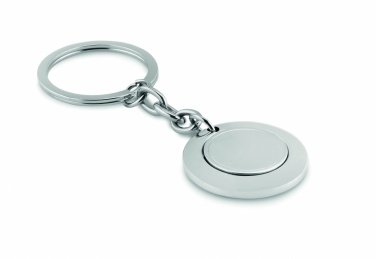 Logotrade business gift image of: Key ring with token