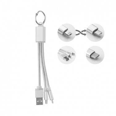 Logo trade promotional product photo of: key ring with USB type C cable