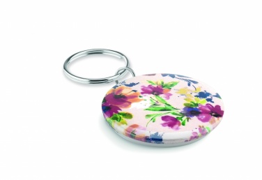 Logo trade promotional item photo of: Small pin button key ring Tukums