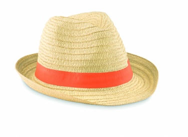 Logo trade promotional merchandise photo of: Paper straw hat