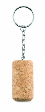 Logotrade promotional product picture of: Wine cork key ring Sigulda