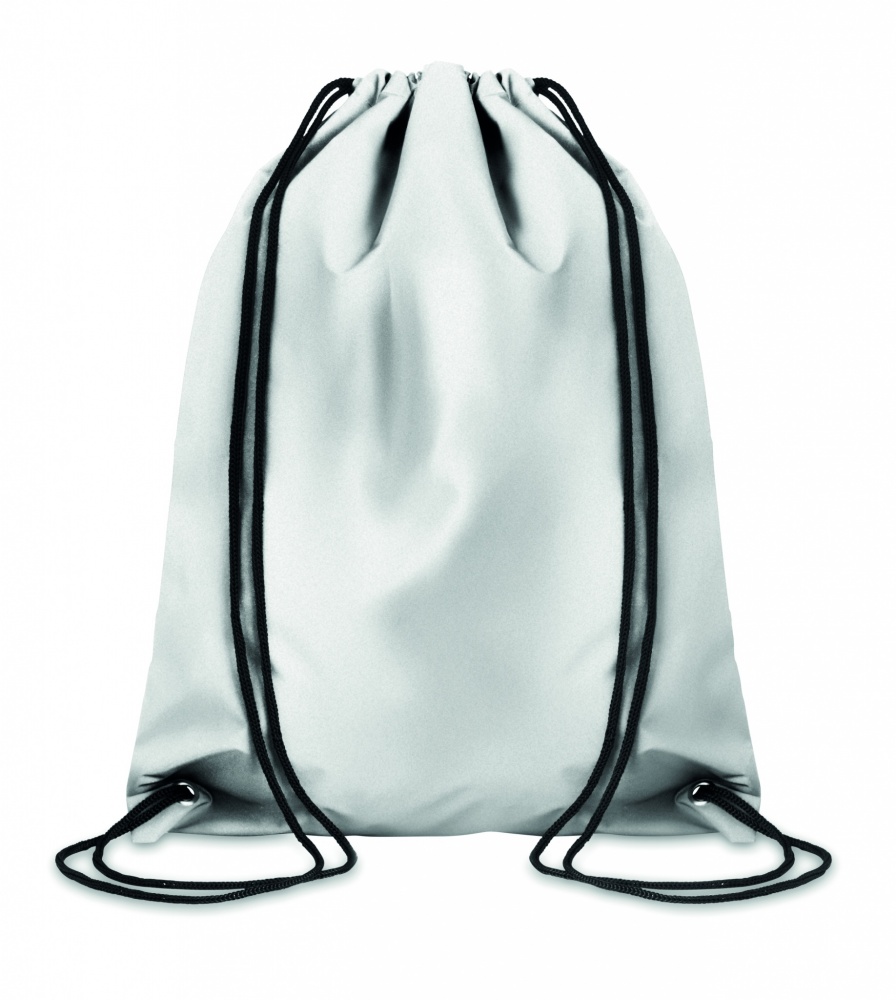 Logotrade promotional gift picture of: High reflective drawstring bag