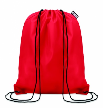 Logotrade advertising product picture of: 190T RPET drawstring bag