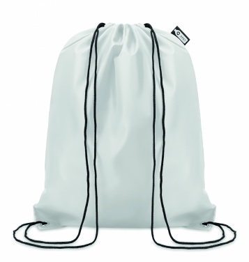 Logotrade advertising product picture of: 190T RPET drawstring bag