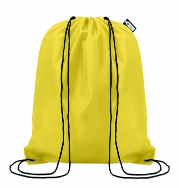 Logo trade promotional products picture of: 190T RPET drawstring bag