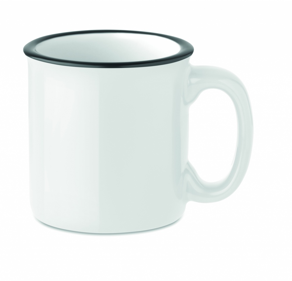 Logo trade promotional giveaways image of: Sublimation ceramic mug 240ml