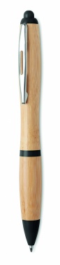 Logotrade promotional giveaway picture of: Ball pen in ABS and bamboo