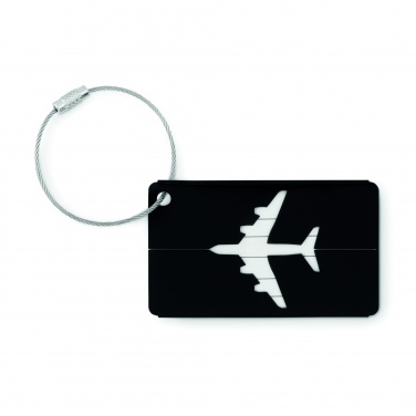 Logotrade promotional product image of: Aluminium luggage tag