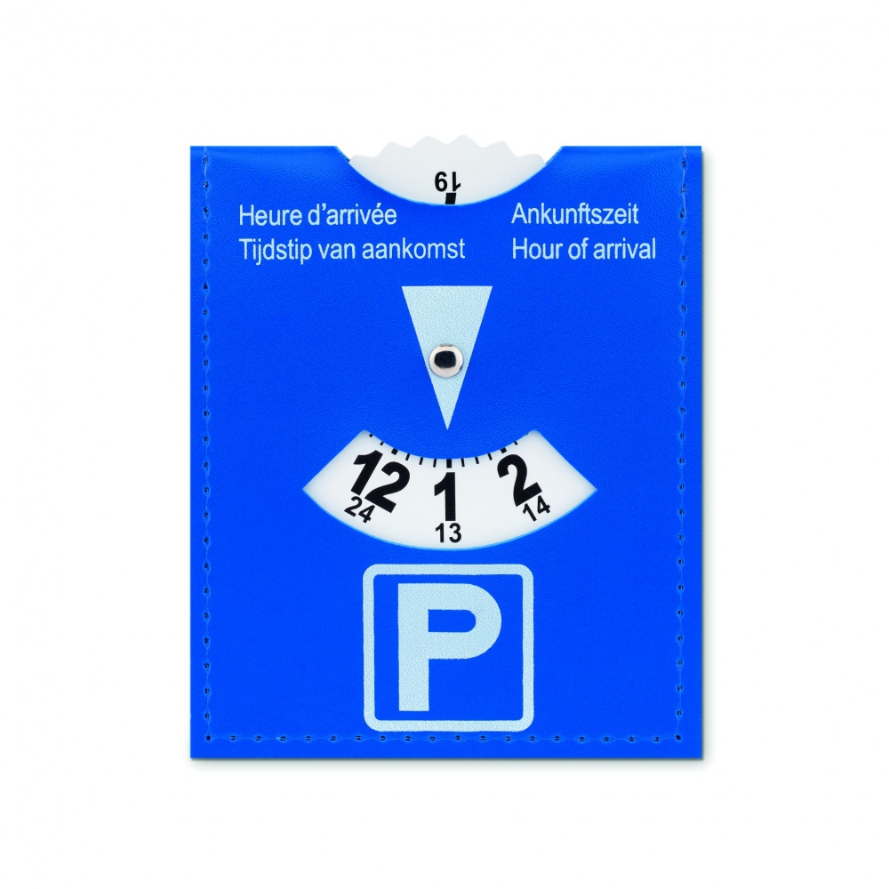 Logo trade advertising products image of: Parking card in PVC