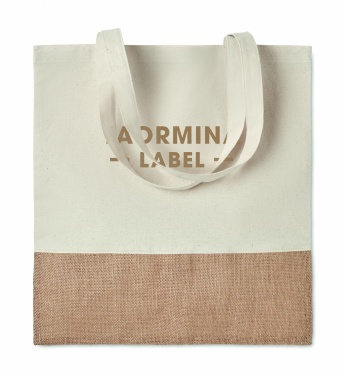 Logo trade promotional merchandise photo of: 160gr/m² cotton shopping bag