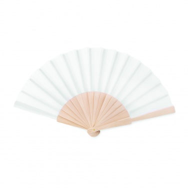 Logotrade promotional merchandise image of: Manual hand fan wood