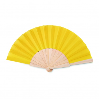 Logotrade promotional product picture of: Manual hand fan wood