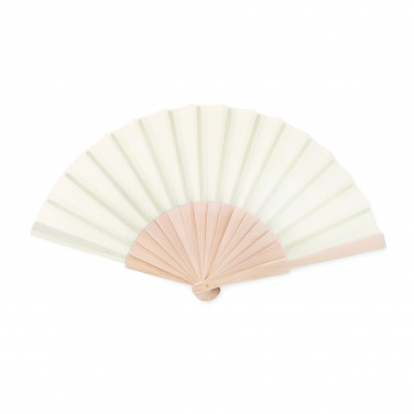 Logotrade business gift image of: Manual hand fan wood