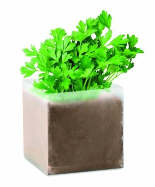 Logo trade promotional products picture of: Compost with seeds "PARSLEY"