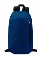 Backpack with front pocket, Blue