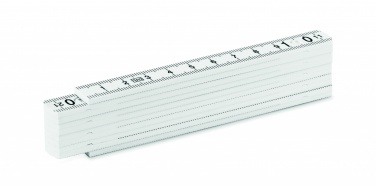 Logotrade promotional product picture of: Folding ruler 1m