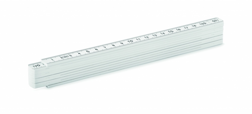 Logo trade promotional gifts image of: Folding ruler 2m