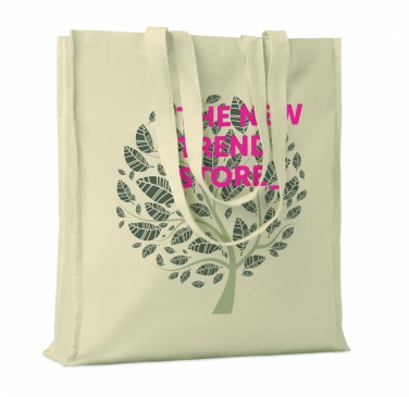 Logo trade promotional merchandise picture of: 140gr/m² cotton shopping bag