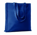 140gr/m² cotton shopping bag, Blue