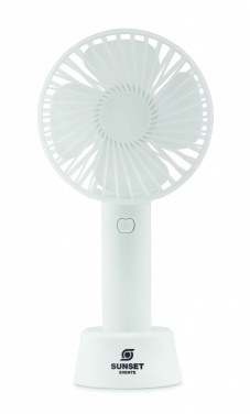 Logotrade promotional gift image of: USB desk fan with stand 