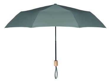 Logo trade promotional gifts picture of: 21 inch RPET foldable umbrella