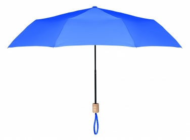 Logo trade promotional gift photo of: 21 inch RPET foldable umbrella