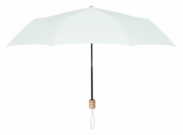 Logo trade promotional giveaway photo of: 21 inch RPET foldable umbrella