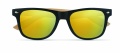 Sunglasses with bamboo arms, Yellow