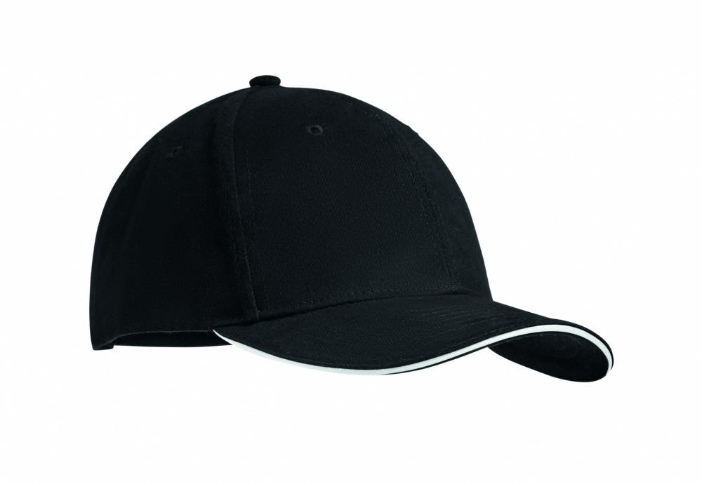 Logo trade promotional item photo of: Brushed heavy cotton 6 panel sa