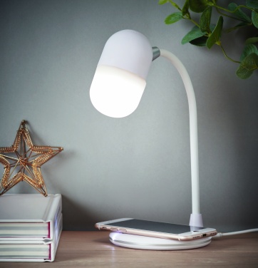 Logotrade promotional gift picture of: Wireless charging lamp speaker