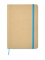 A5 recycled notebook 80 lined, Blue