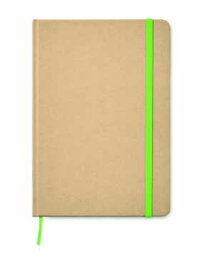 Logo trade promotional items picture of: A5 recycled notebook 80 lined