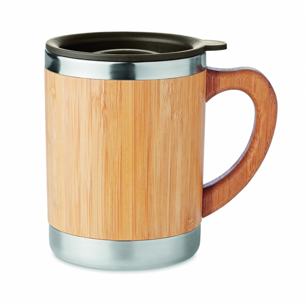 Logo trade promotional giveaways picture of: Double wall mug 300ml