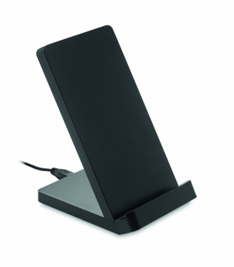 Logotrade corporate gift image of: Bamboo wireless charge stand 5W WIRESTAND