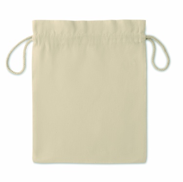 Logo trade promotional giveaway photo of: Medium Cotton draw cord bag