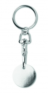 Logo trade promotional gifts picture of: Key ring token (€uro token)