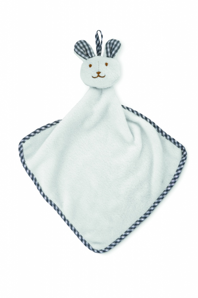 Logotrade promotional giveaway image of: Plush rabbit design baby towel