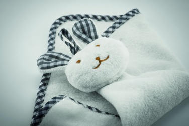 Logo trade promotional items image of: Plush rabbit design baby towel