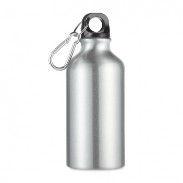 Logo trade promotional giveaways image of: 400 ml aluminium bottle